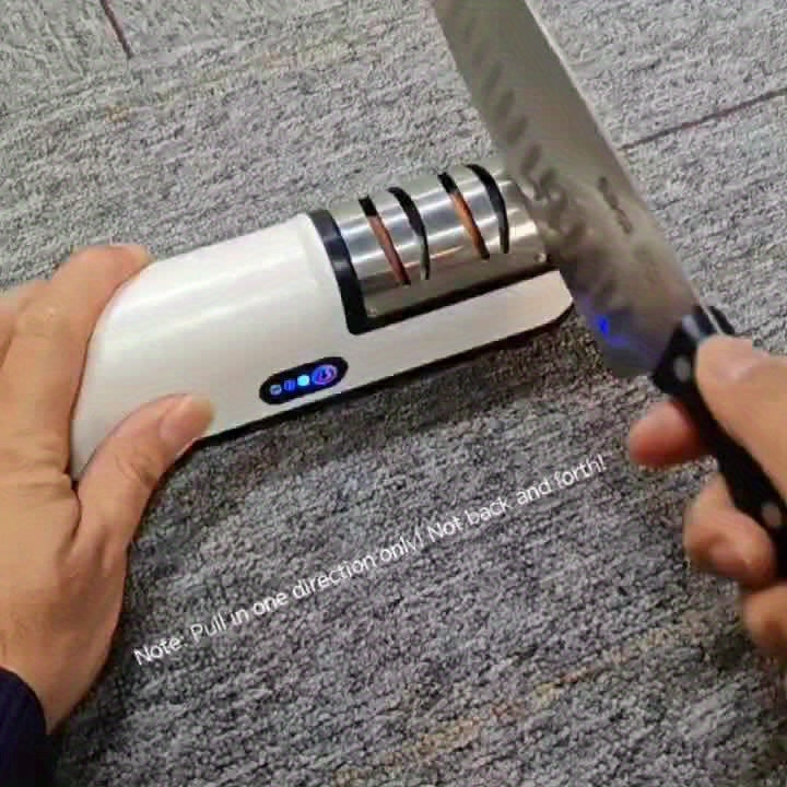 Professional USB Rechargeable Electric Knife Sharpener