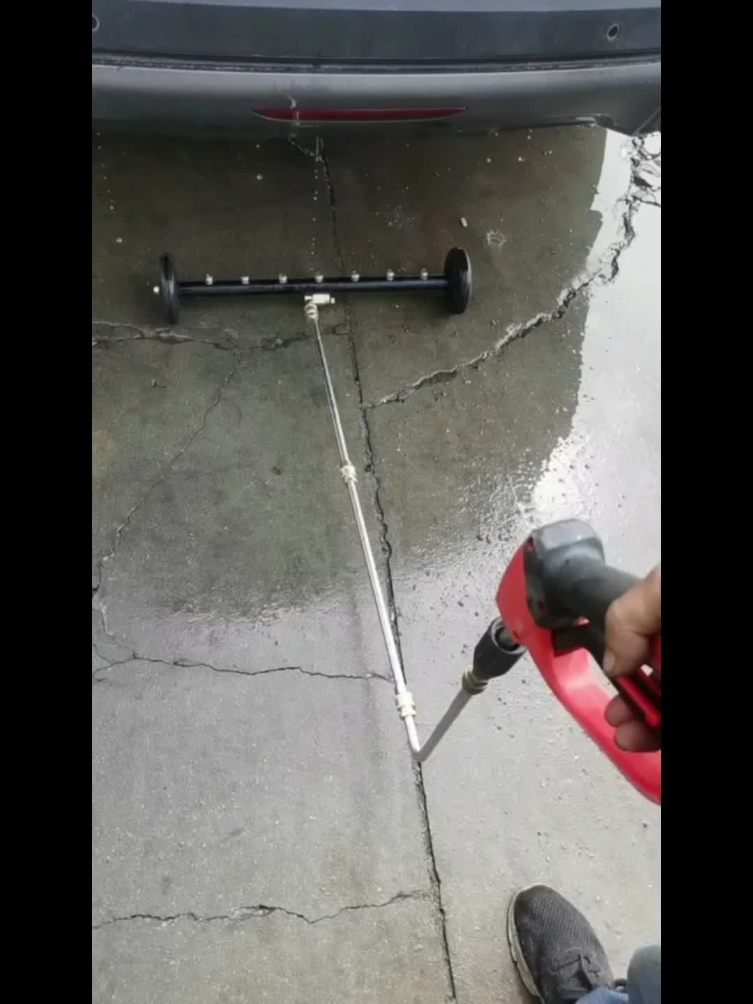 Blue High Pressure Washer for Chassis, 2-in-1 with 7-Hole Nozzle, 1/4" Quick Connect,, Lawn & Garden Tool