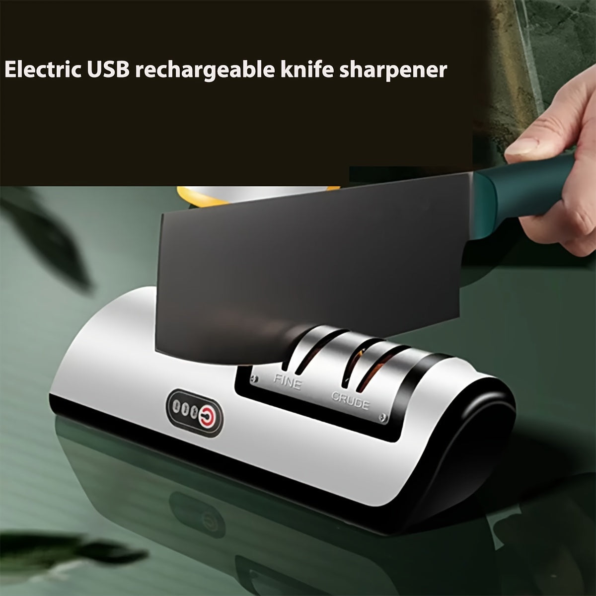 Professional USB Rechargeable Electric Knife Sharpener
