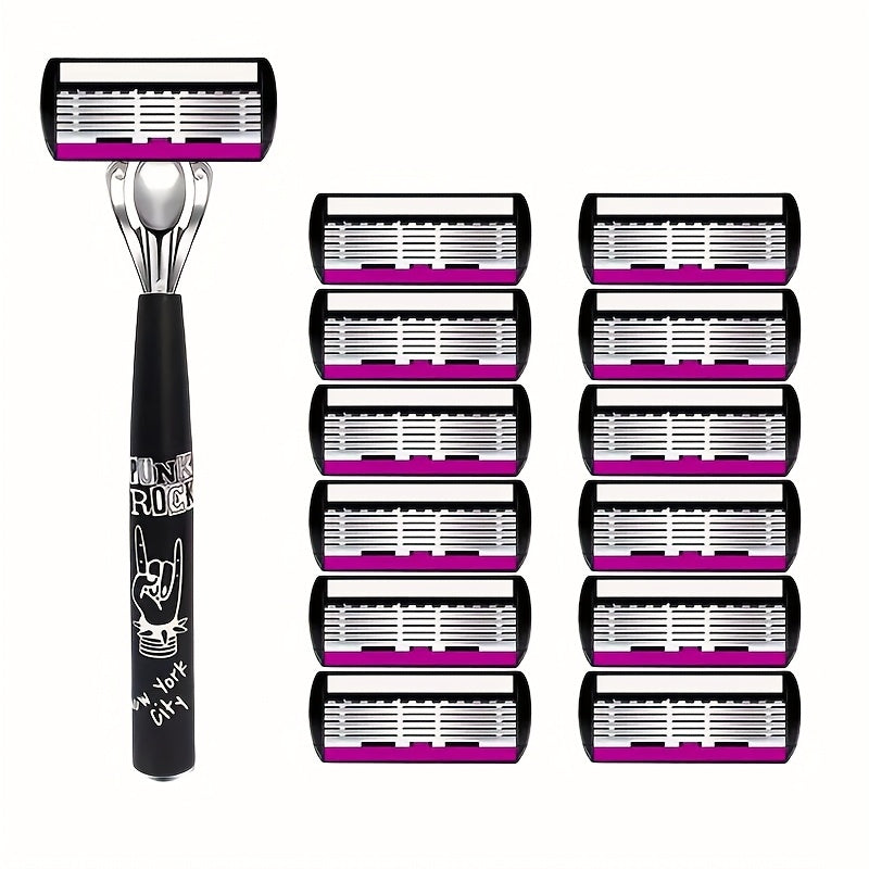 Manual Razor Set with 6 Layers