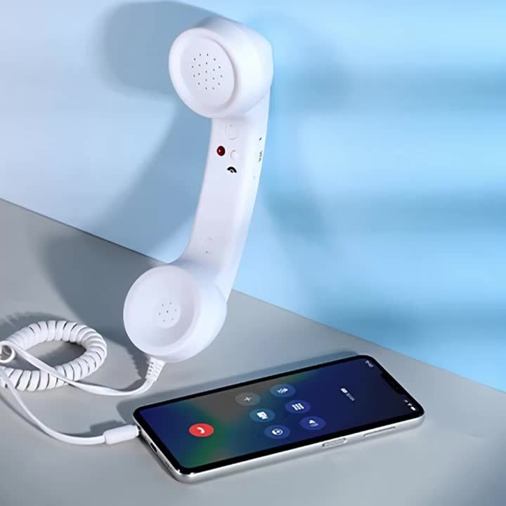 1 retro-style landline phone accessory for mobile devices