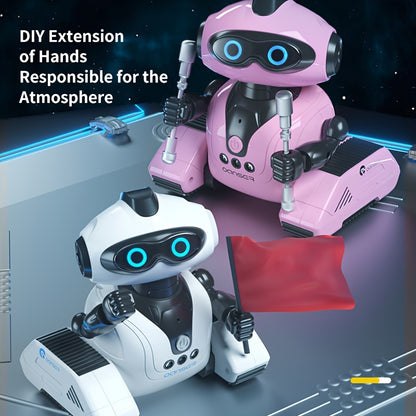 R22 Gesture Sensing Robot, Capable Of Storytelling