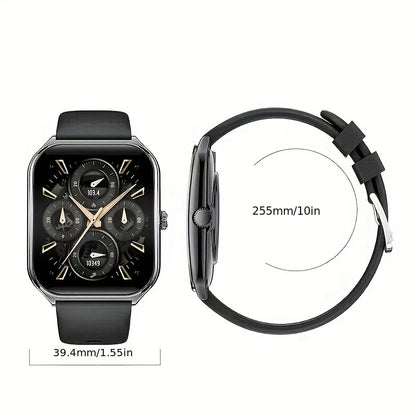 Ultra-Thin 4.98cm AMOLED Smartwatch - HD Resolution, High Quality, Wireless 5.0, Multi-Sport Tracker