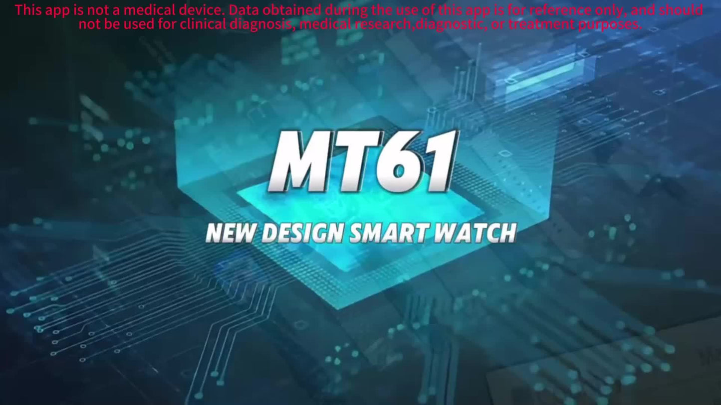 Ultra-Thin 4.98cm AMOLED Smartwatch - HD Resolution, High Quality, Wireless 5.0, Multi-Sport Tracker
