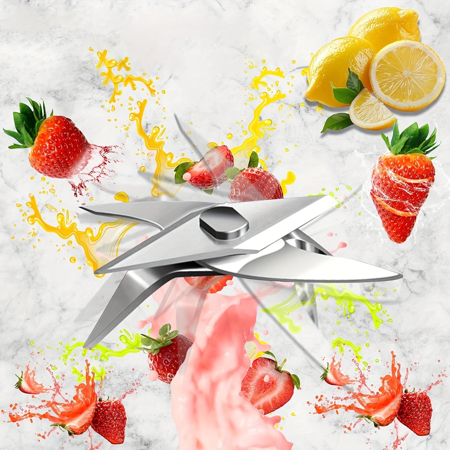 , Portable Milk Shake Blender - Travel Juice Blender