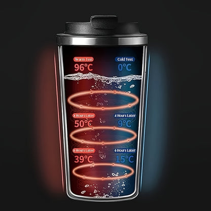 17oz Insulated Coffee Pot Smart Temperature Display Coffee Mug