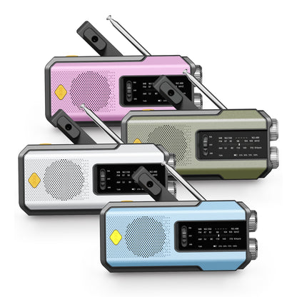Daykit Emergency Hand Crank Radio with 3-LED Flashlight