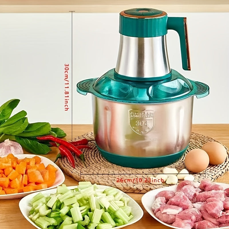 Electric Meat Grinder, Food Processor 5L Stainless Steel And Noodle Machine