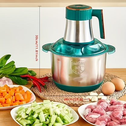 Electric Meat Grinder, Food Processor 5L Stainless Steel And Noodle Machine