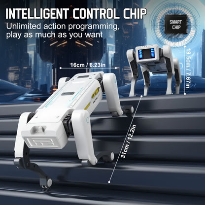 A brand-new smart toy robot dog Wireless remote-controlled