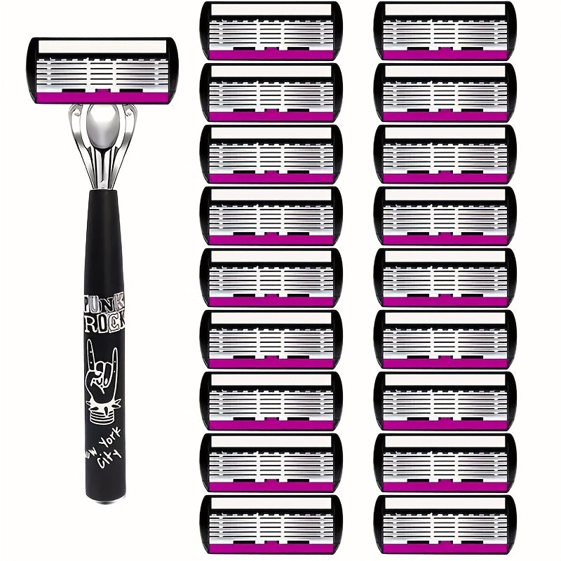 Manual Razor Set with 6 Layers