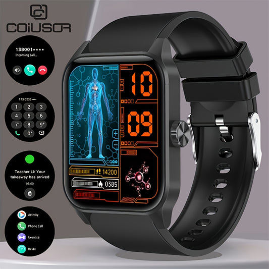 Coiusor Men'S Smart Watch - 4.7cm HD Full Touch Screen,