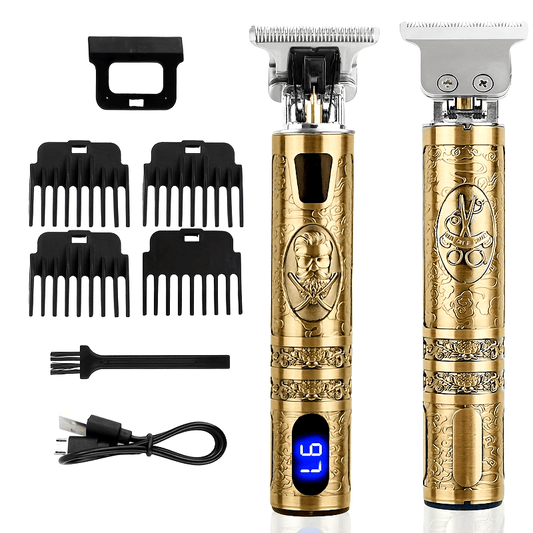 YAIAWISU Men's Cordless Hair Clippers & Beard Trimmer Kit