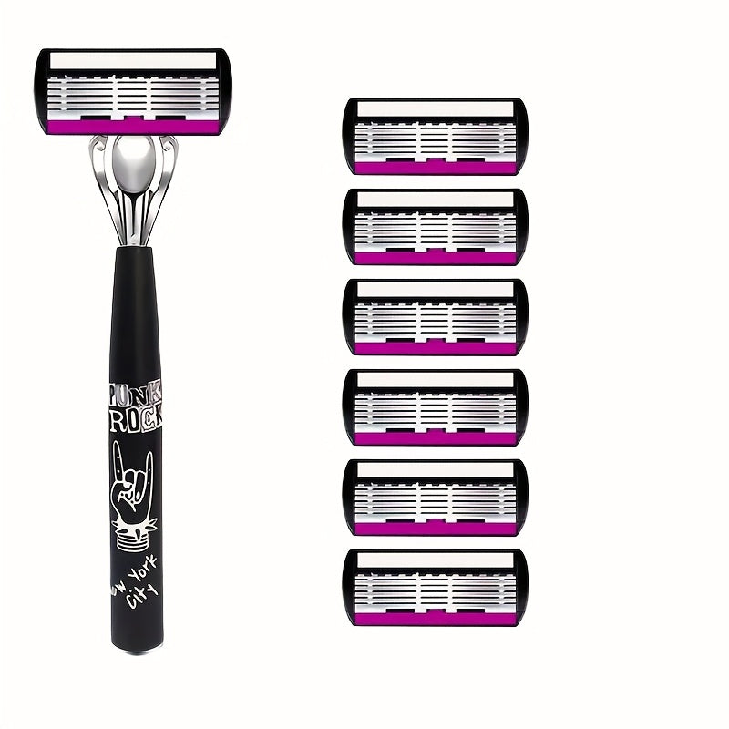 Manual Razor Set with 6 Layers