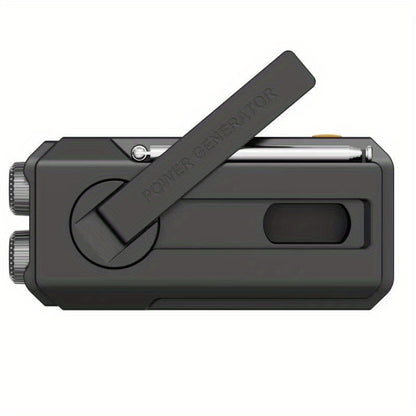 Daykit Emergency Hand Crank Radio with 3-LED Flashlight