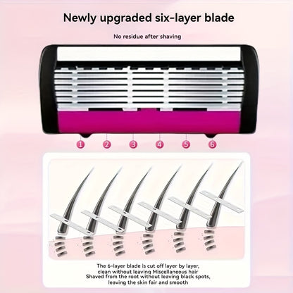 Manual Razor Set with 6 Layers