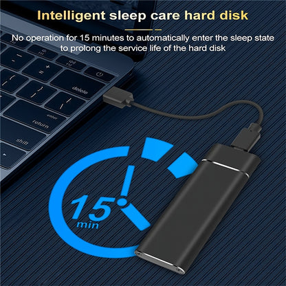 Dual protocol SATA/NVME solid-state hard drive box with 5.08cm -1 line notebook M.2 external hard drive box