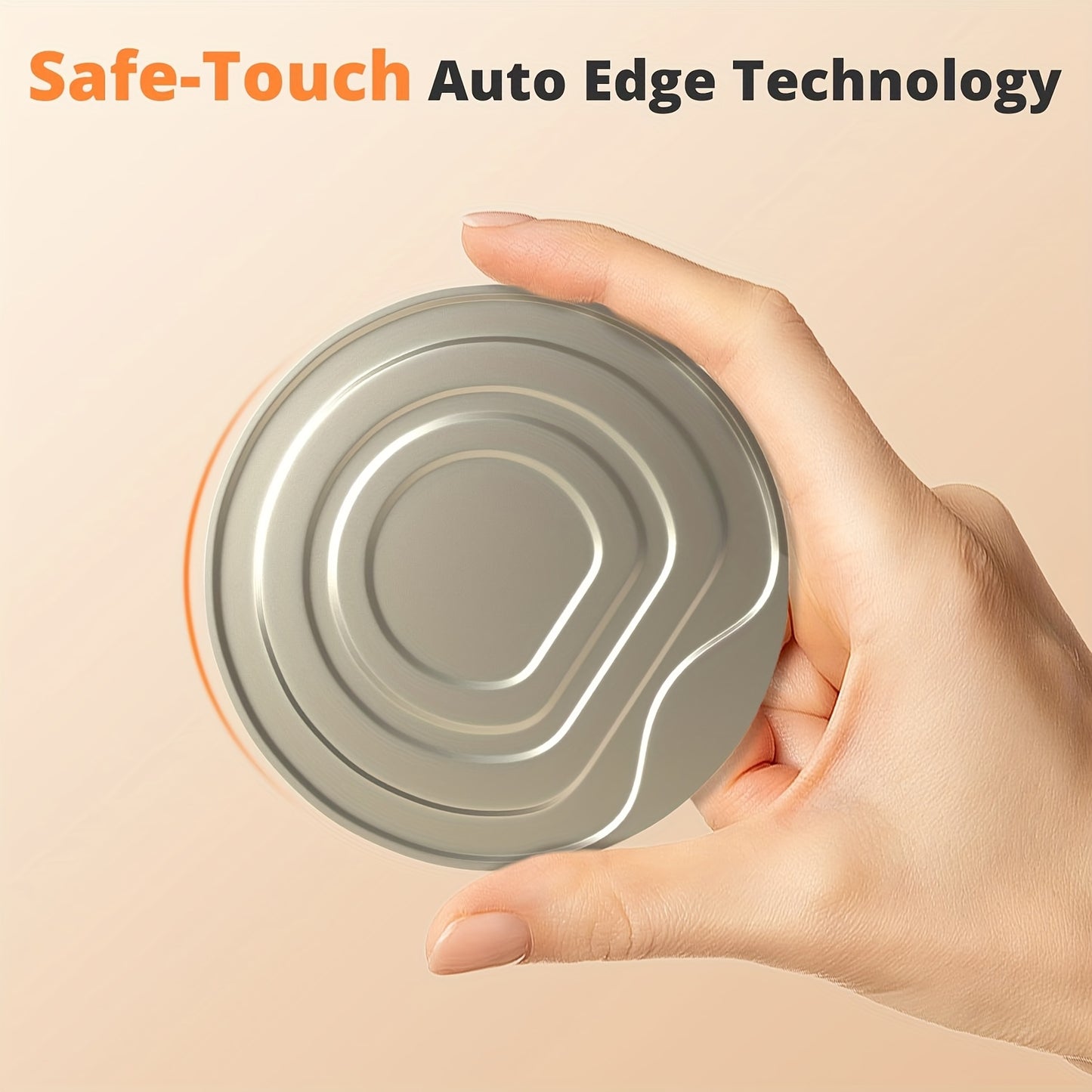 Automatic Can Opener with Smooth Edges