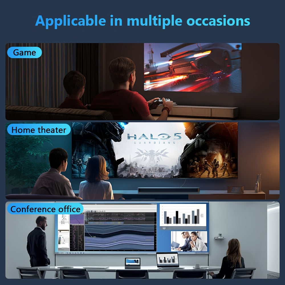 Mini Smart Portable Home Theater Projector