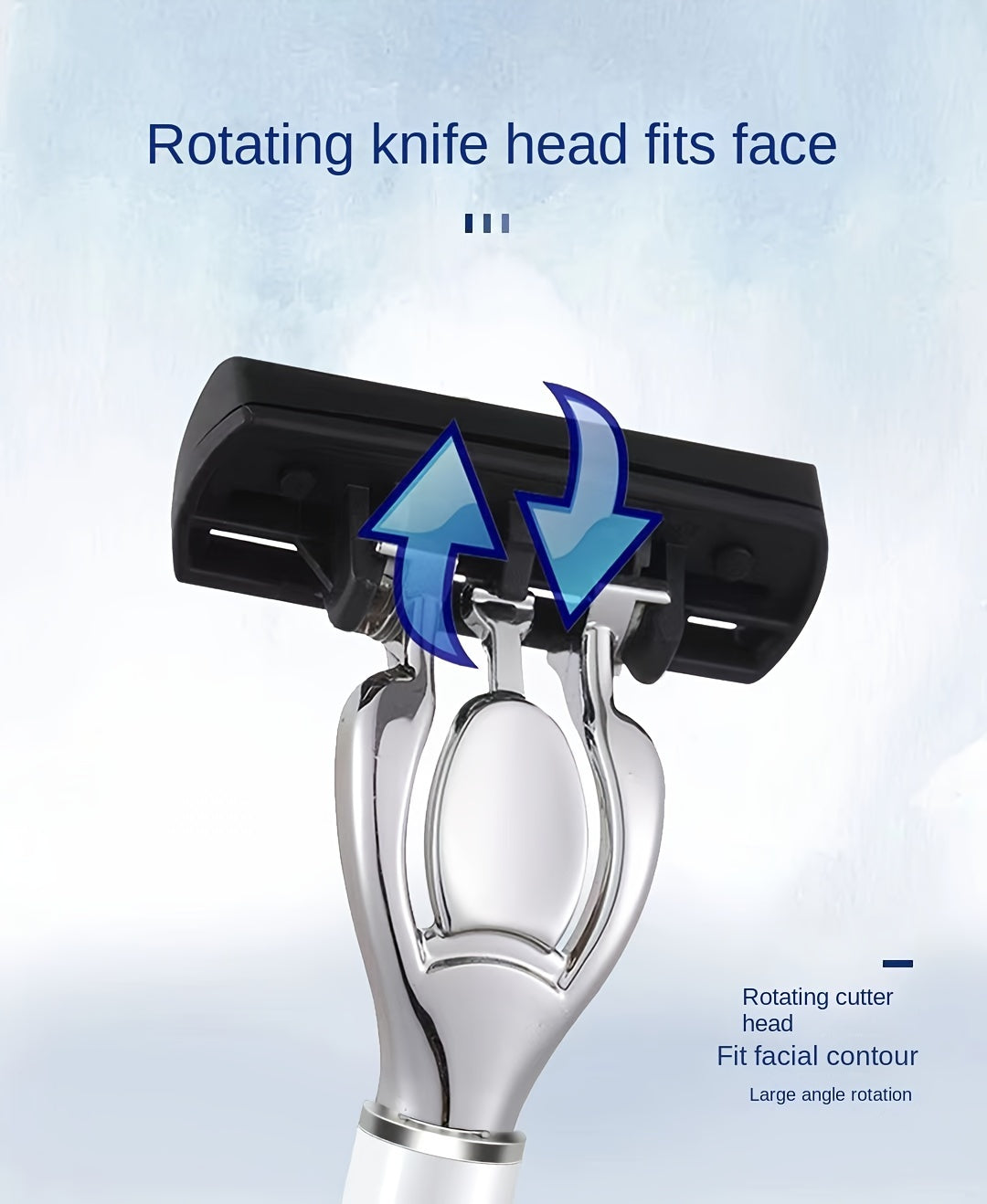 Manual Razor Set with 6 Layers