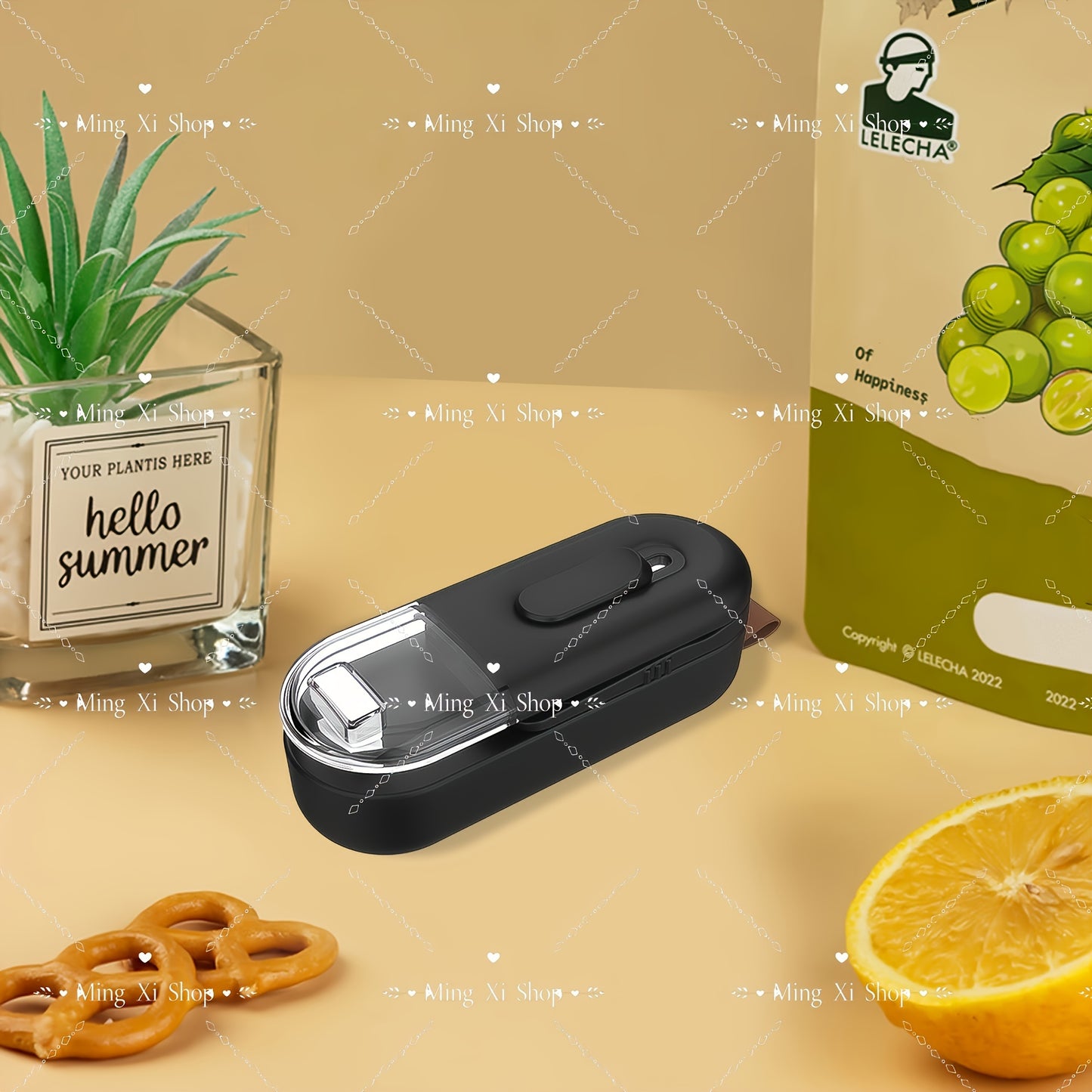 Portable 2-in-1 Heat Vacuum Sealer & Cutter Machine