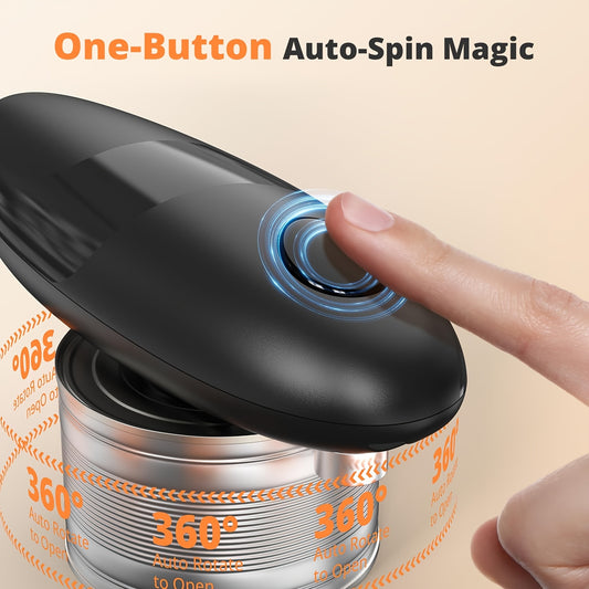 Automatic Can Opener with Smooth Edges
