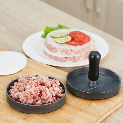 Burger Press 100 Patty Papers, Aluminum Non-Stick Hamburger Patty Maker Mold