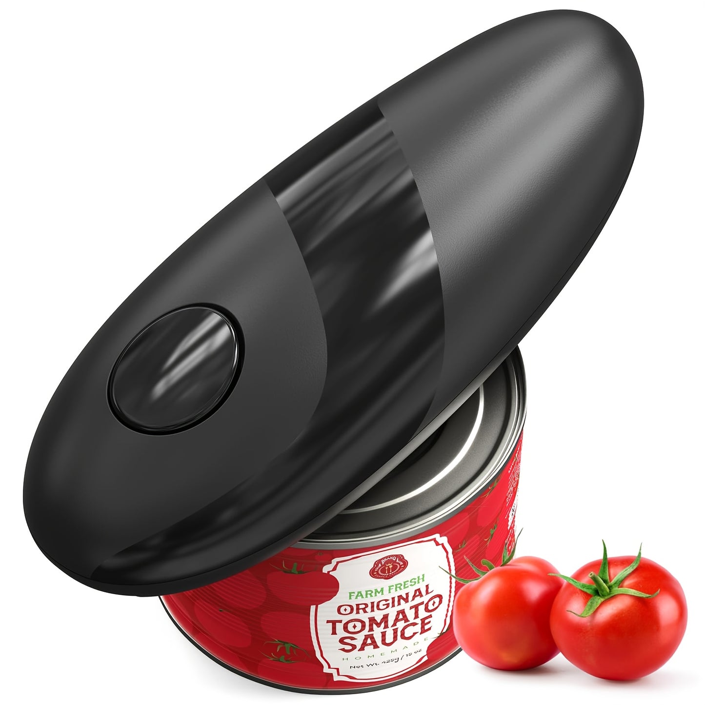 Automatic Can Opener with Smooth Edges